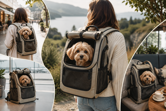 sac à dos pour chien plusieurs situations