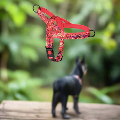 Harnais pour Chien - DogSafeHarness™ - Rouge - Elégance Toutou