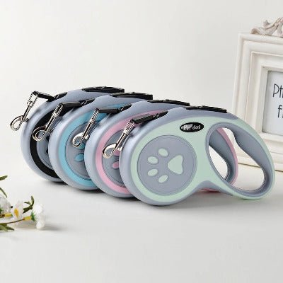 laisse enrouleur plusieurs coloris