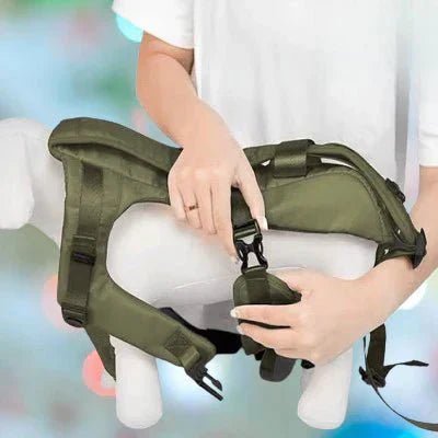 Sac à Dos pour Chien - PetCarrier™ - Vert - Elégance Toutou