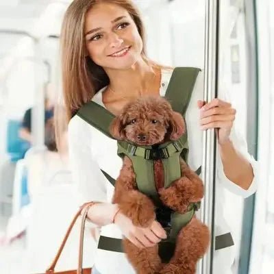 Sac à Dos pour Chien - PetCarrier™ - Vert - Elégance Toutou